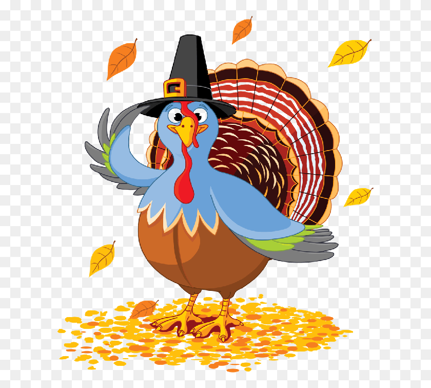 617x695 2012 Shining Stars Inc Thanksgiving Day Turkey Cartoon, Animal, Bird, Fowl HD PNG Download