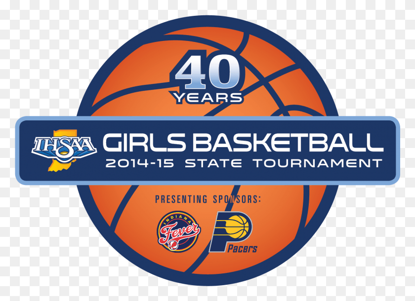 1501x1059 2014 15 Girls Basketball State Tournament Presented High School Basketball Tournaments, Logo, Symbol, Trademark HD PNG Download