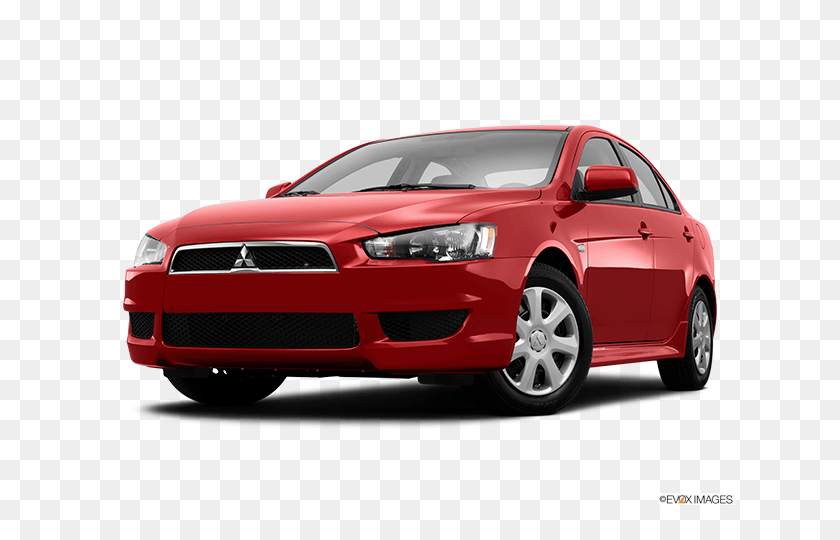 640x480 2014 Mitsubishi Lancer 4dr Sdn Cvt Se Awd Red Tesla Model S Front, Sedan, Car, Vehicle HD PNG Download