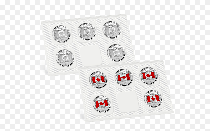 554x467 2015 25 Cent Quarter Circulation Pack Coin, Logo, Symbol, Trademark HD PNG Download