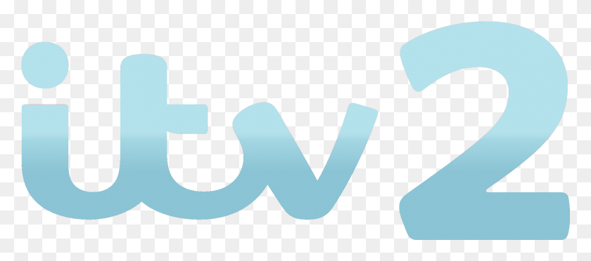 1997x799 2015 Blue Colored Gradient Itv 2 Logo, Axe, Tool, Alphabet HD PNG Download