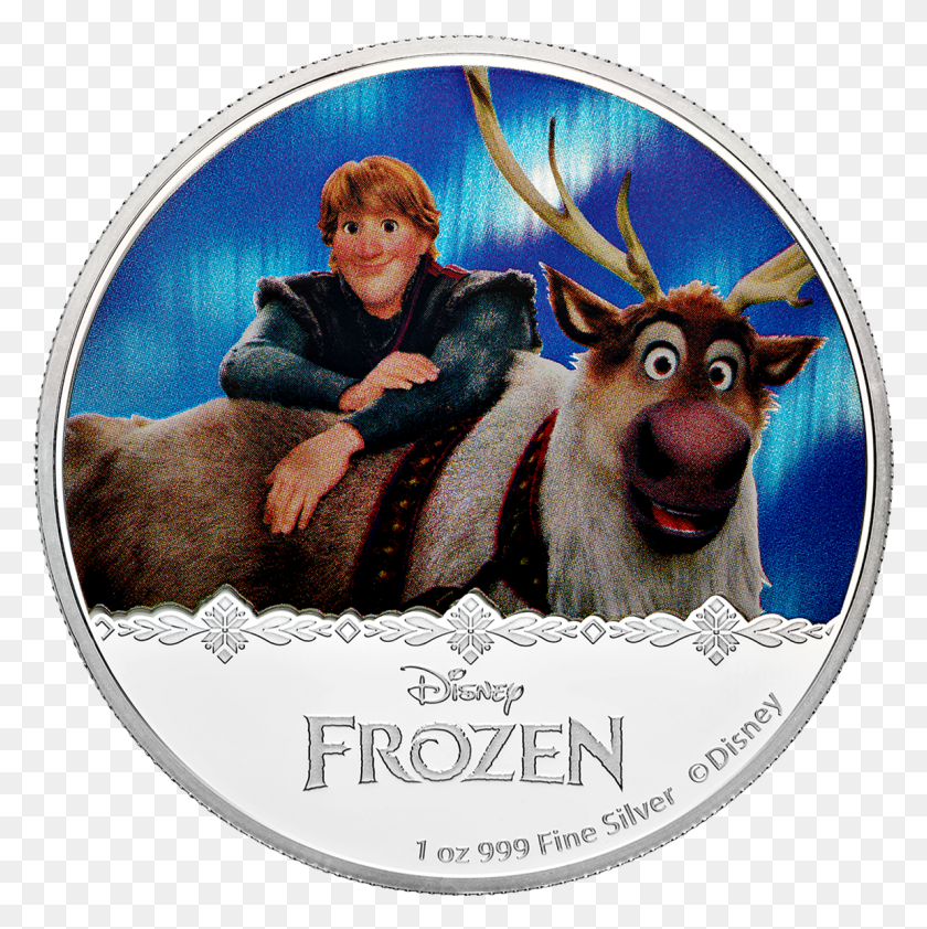 1153x1156 2016 2 Frozen, Disk, Dvd, Person HD PNG Download
