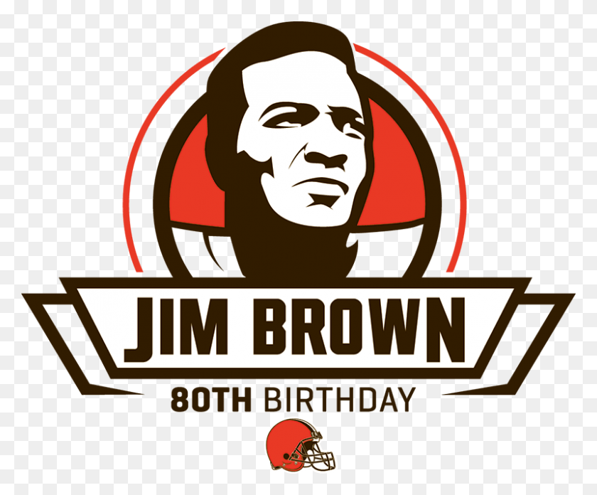 800x653 Descargar Png Fútbol Americano 2016 Jim Brown Cleveland Browns Cleveland Browns, Logotipo, Símbolo, Marca Registrada Hd Png