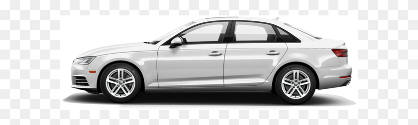 601x192 2016 Audi A4 White 2017 Audi A4 Side Mitsubishi Lancer Side View, Sedan, Car, Vehicle HD PNG Download