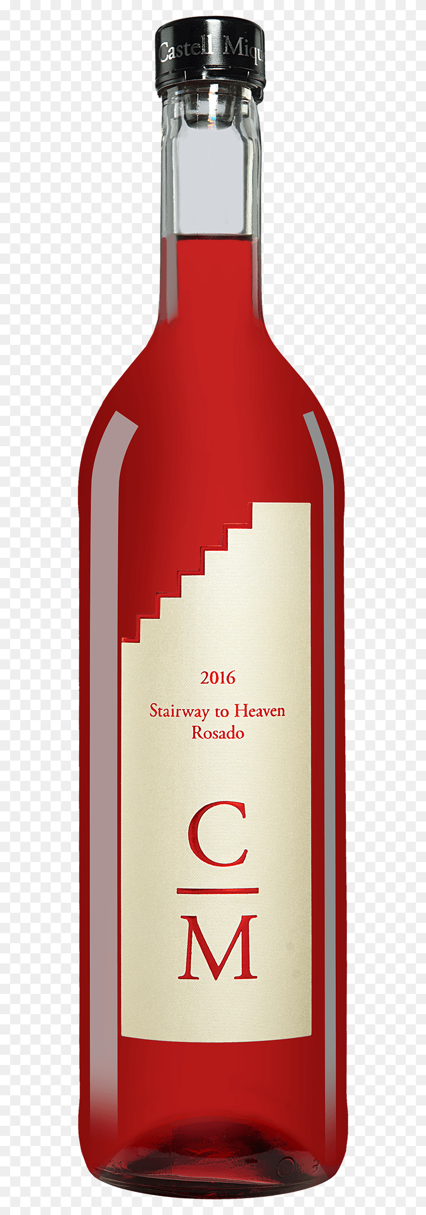 534x2336 2016 Castell Miquel Rosado Stairway To Heaven Parallel, Bottle, Beverage, Drink HD PNG Download