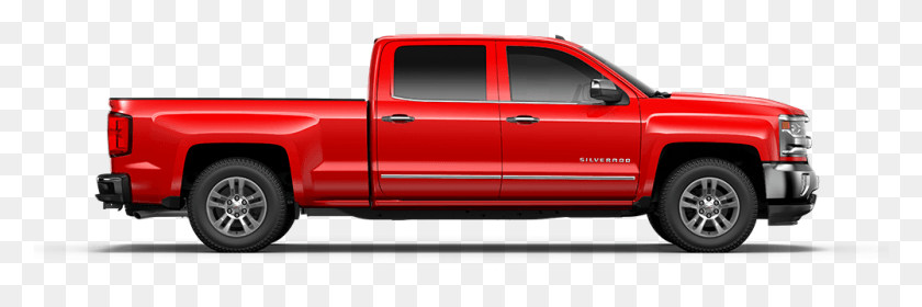 1001x283 2016 Chevroelt Silverado 1500 Side View Chevy Silverado Side View, Pickup Truck, Truck, Vehicle HD PNG Download