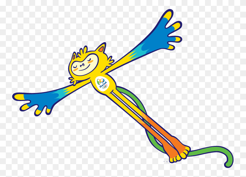 757x544 2016 Clipart Olympic Rio 2016 Olympics Mascot, Graphics, Toy HD PNG Download