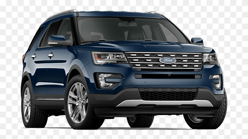 701x413 2016 Ford Explorer Suv Exterior Front Right View Ford Suv 2016, Car, Vehicle, Transportation HD PNG Download