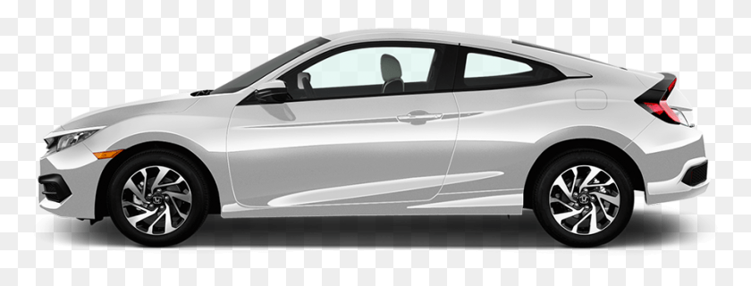 891x297 2016 Honda Civic Side View Chrysler 200 Side View, Car, Vehicle, Transportation HD PNG Download
