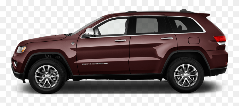 940x377 2016 Jeep Grand Cherokee Limited Exterior Side View Jeep Grand Cherokee Roof Rack Thule, Sedan, Car, Vehicle HD PNG Download