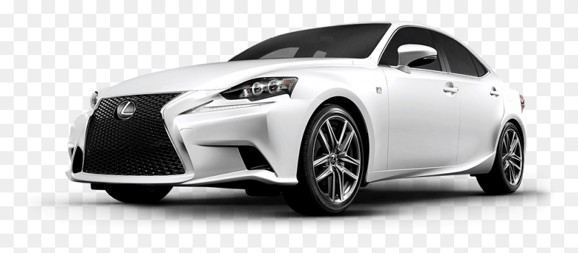 967x383 2016 Lexus Is 200t F Sport White, Car, Vehicle, Transportation HD PNG Download