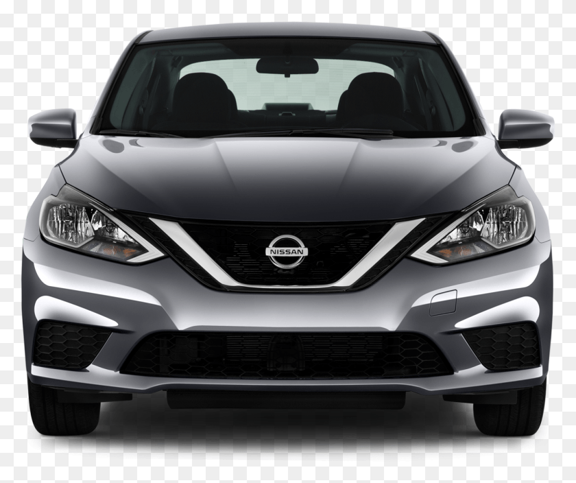 1302x1075 2016 Nissan Sentra S Cvt Sedan Front View 2017 Nissan Sentra Front, Car, Vehicle, Transportation HD PNG Download