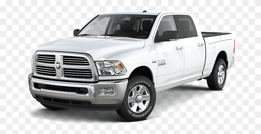 673x372 2016 Ram 2500 Angular Front 2016 Ford F150 Crew Cab White, Pickup Truck, Truck, Vehicle HD PNG Download
