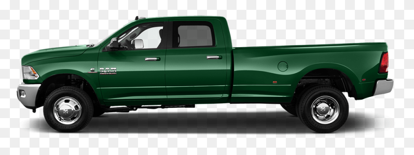 957x313 2016 Ram 3500 Side View 2016 Dodge Ram Green, Pickup Truck, Truck, Vehicle HD PNG Download