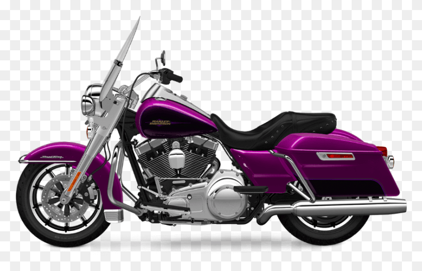 841x517 2016 Road King Purple Fire Прозрачный 2018 Harley Davidson Road King Classic, Мотоцикл, Транспортное Средство, Транспорт Hd Png Скачать