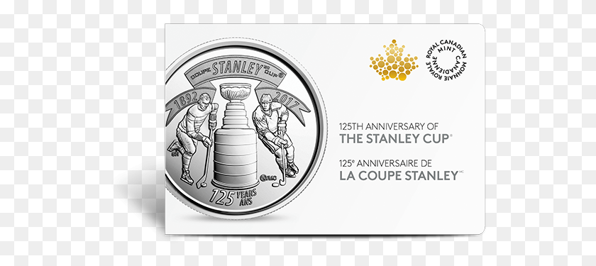 535x315 2017 125th Anniversary Of The Stanley Cup Quarters 2017 Stanley Cup Quarter, Person, Human, Coin HD PNG Download