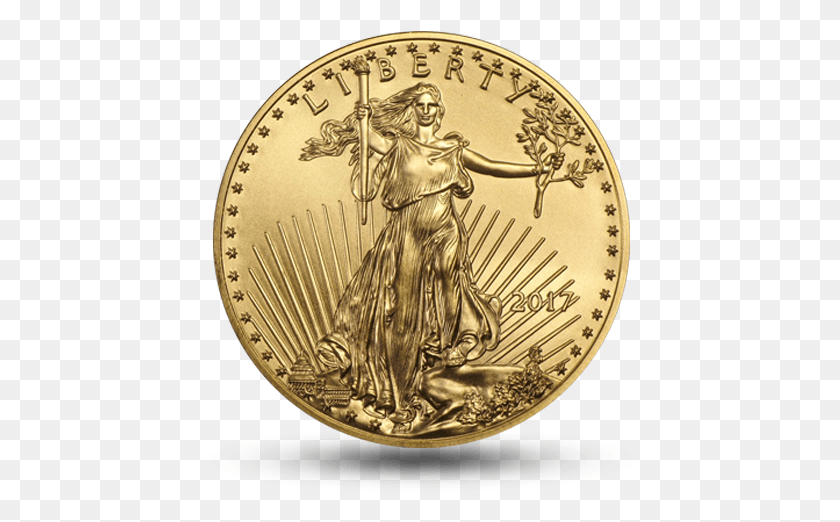 429x462 2017 5 American Gold Eagle Ngc Ms70 American Eagle, Moneda, Dinero, Persona Hd Png