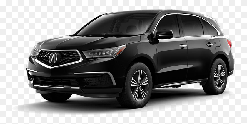 763x364 2017 Acura Mdx Acura Mdx 2018 Black, Car, Vehicle, Transportation HD PNG Download