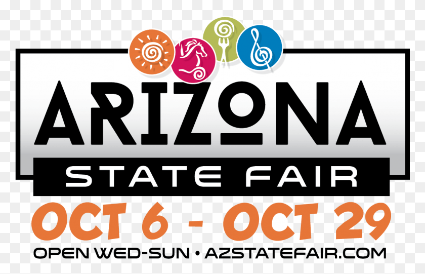1138x702 2017 Az State Fair Logo Arizona State Fair, Text, Number, Symbol HD PNG Download