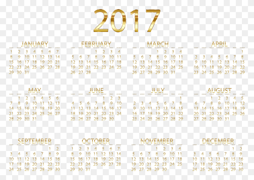 2168x1492 2017 Calendario De Caligrafía, Texto, Número, Símbolo Hd Png