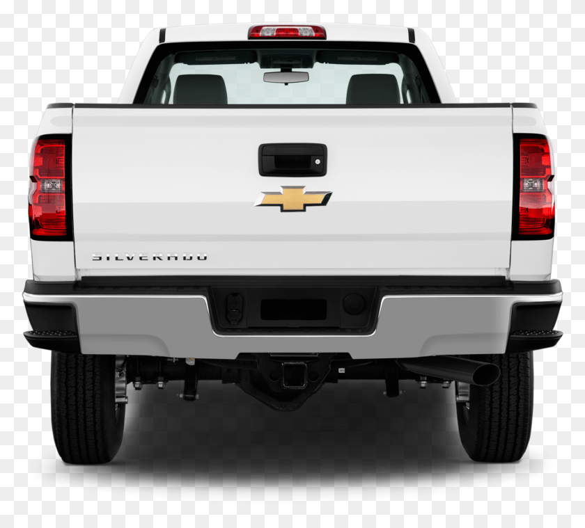1435x1287 2017 Chevy Silverado Rear Bumper, Pickup Truck, Truck, Vehicle HD PNG Download
