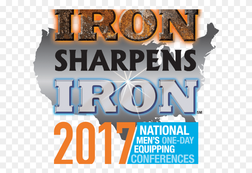 622x515 2017 Clearwater Fl Iron Sharpens Iron, Word, Poster, Advertisement HD PNG Download