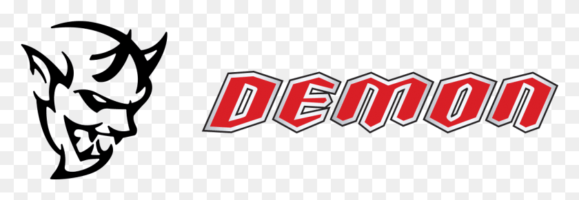 1258x373 Descargar Png Dodge Demon Modelos De Edición Especial 2017 Dodge Demon Logo Vector, Texto, Logotipo, Símbolo Hd Png