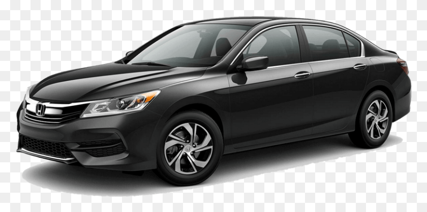 809x372 2017 Honda Accord Sedan Lx Black Exterior 2014 Toyota Camry Grey, Car, Vehicle, Transportation HD PNG Download
