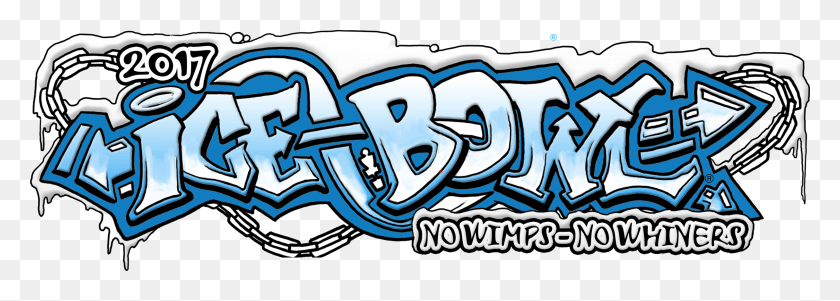 2430x752 2017 Ice Bowl, Text, Label, Graffiti HD PNG Download