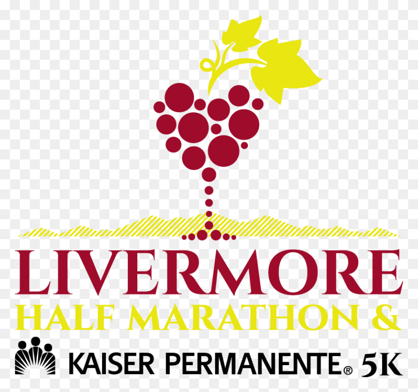815x760 2017 Livermore Half Marathon Amp Kaiser Permanente 5K Livermore Half Marathon, Gráficos, Póster Hd Png
