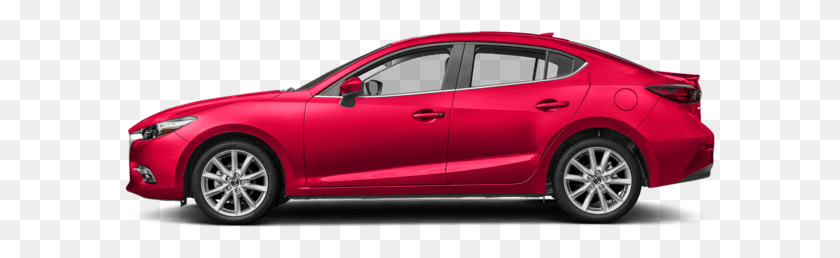 591x198 Mazda3 4Dr Golf 7 Met Dakkoffer 2017, Седан, Автомобиль, Автомобиль Hd Png Скачать