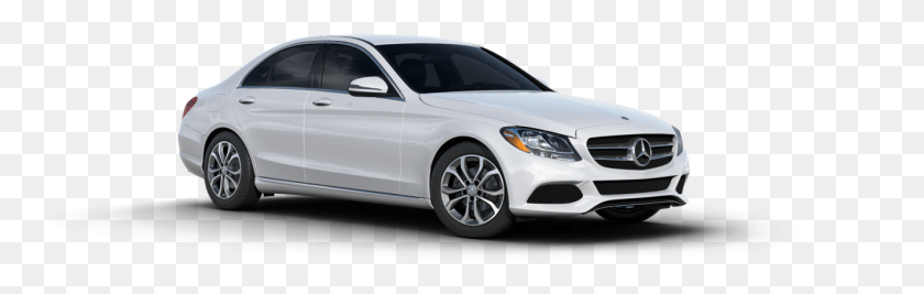 1326x353 2017 Mercedes Benz C Class Polar White 2018 Mercedes Benz C Class White, Sedan, Car, Vehicle HD PNG Download