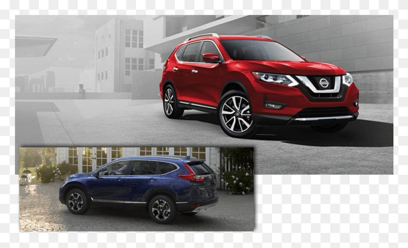 901x521 2017 Nissan Rogue Vs Honda Crv 2017 Vs Nissan Rogue 2017, Coche, Vehículo, Transporte Hd Png