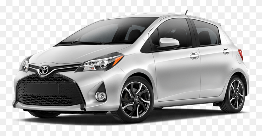 1024x494 2017 Toyota Yaris, Car, Vehicle, Transportation HD PNG Download