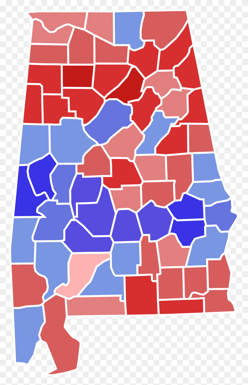 1787x2853 2017 United States Senate Special Election In Alabama Alabama Senate Election 2017, Map, Diagram, Plot HD PNG Download