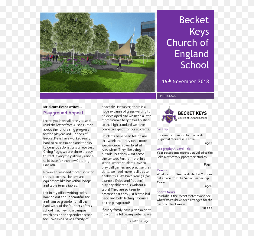 579x720 2018 11 16 Becket Keys Church Of England School, Advertisement, Poster, Flyer HD PNG Download