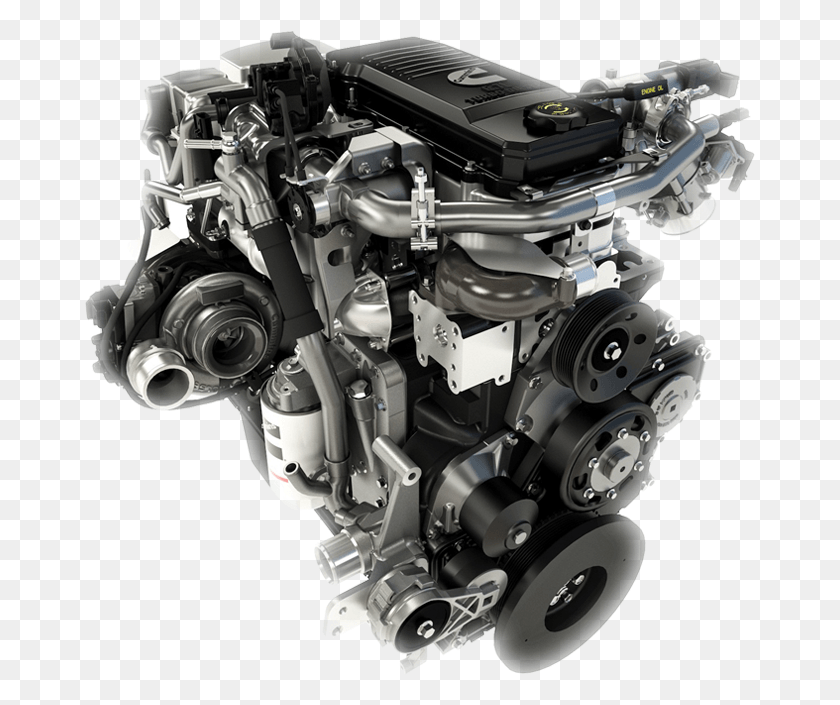 671x645 2018 6.7 Cummins Engine, Motor, Máquina, Motocicleta Hd Png