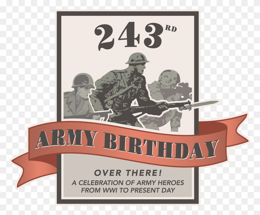 2277x1851 2018 Army Birthday Logo 243 Navy Birthday 2018, Person, Human, Poster HD PNG Download