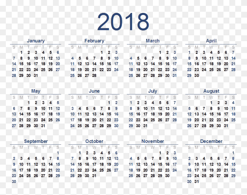 785x607 Календарь На 2018 Год Годовой Календарь На 2018 Год Австралия, Текст, Архитектура, Здание Hd Png Скачать