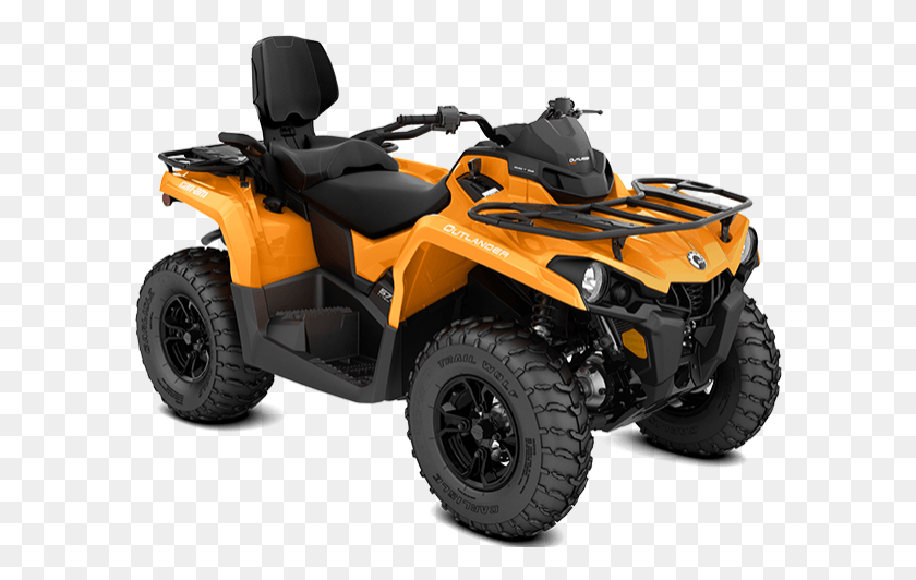 594x472 2018 Can Am Atv Outlander Max Dps Can Am Outlander Max, Vehicle, Transportation, Lawn Mower HD PNG Download