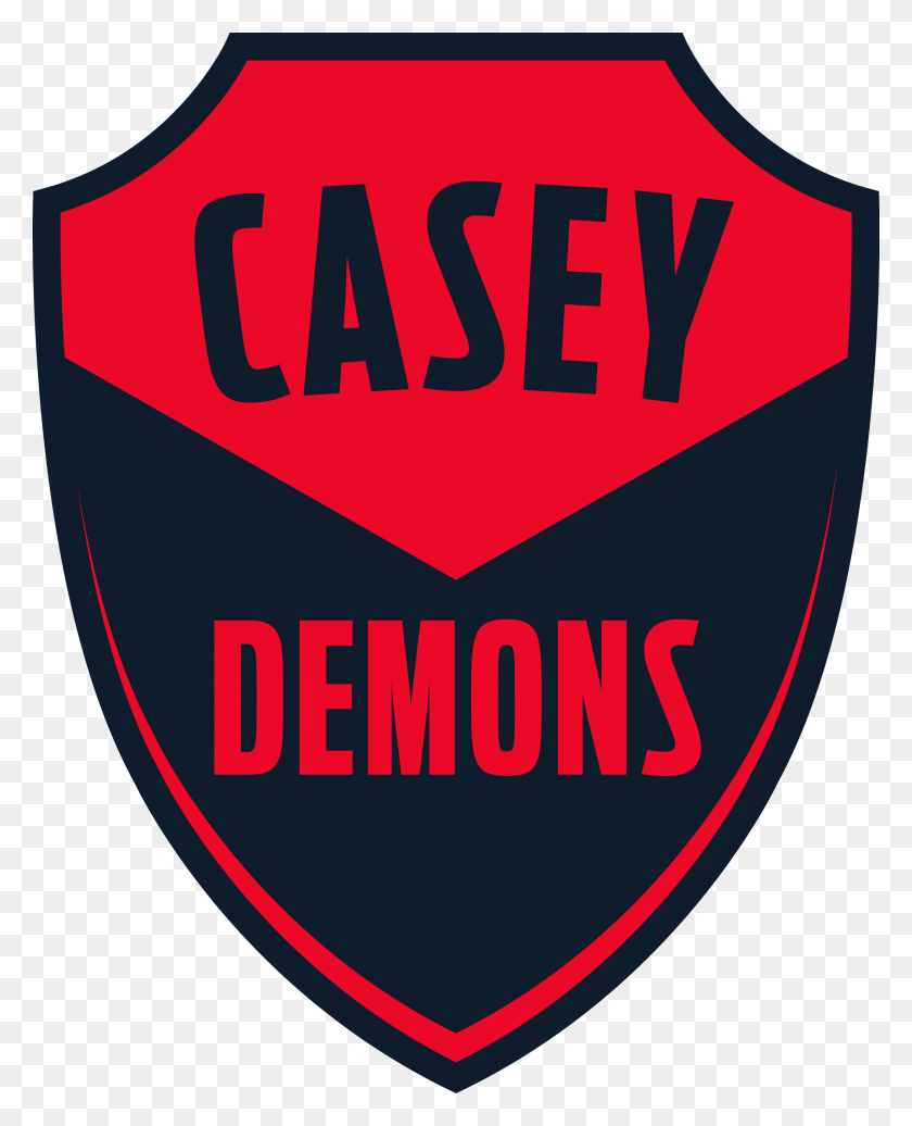 2157x2700 2018 Casey Demons Fútbol Y Membresía Social Casey Demons Vfl, Armadura, Escudo, Plectro Hd Png
