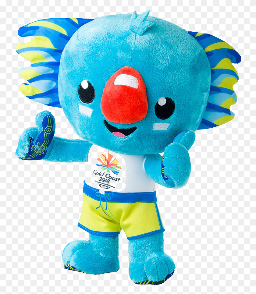 745x905 2018 Commonwealth Games Mascot Gold Coast 2018 Mascot, Toy Hd Png