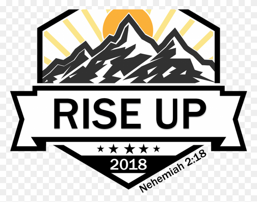 1000x772 2018 Convocation Sunrise And Mountain Logo, Label, Text, Outdoors HD PNG Download
