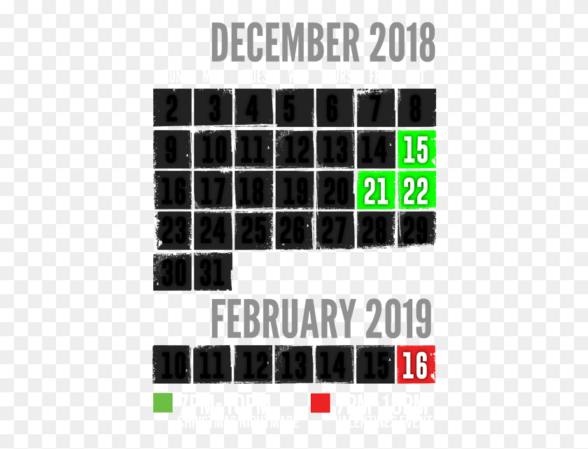 408x581 2018 Dates Of Terror Graphic Design, Word, Text, Scoreboard HD PNG Download