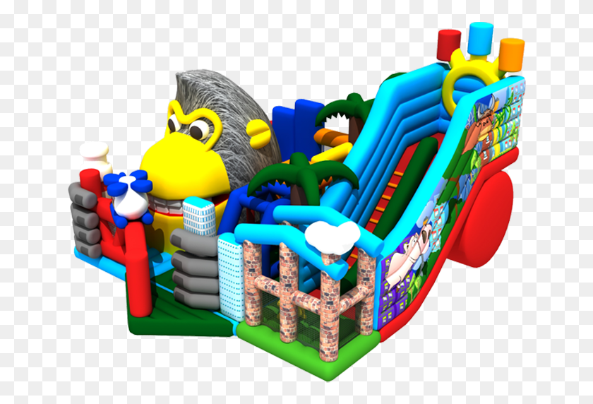 650x512 2018 Easy Inflatables Bouncer Slide Small Bouncy Castle Inflatable, Toy, Play Area, Playground HD PNG Download