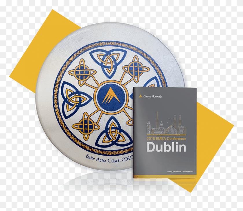 827x712 Descargar Png / La Conferencia Emea 2018 Se Realizó En Dublin Circle, Logotipo, Símbolo, Marca Registrada Hd Png