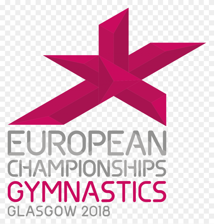 1200x1264 2018 Campeonatos Europeos De Gimnasia Artística Femenina 2018, Símbolo, Cruz, Símbolo De La Estrella Hd Png