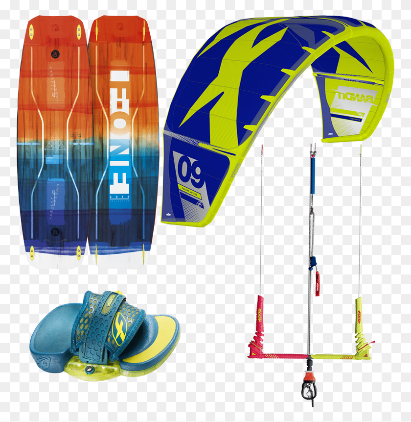 773x801 Descargar Png F One Bandit Kiteboarding Package F One Trax Hrd Lt 2019 Png, Ropa, Textil, Texto Hd Png
