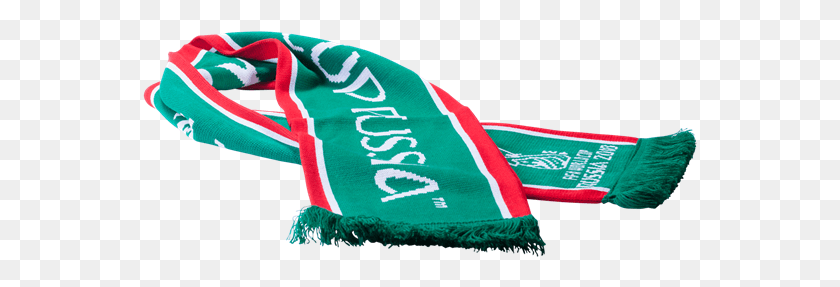 555x227 2018 Fifa World Cup Russia Mexico Scarf Official Scarf Fifa World Cup 2018, Clothing, Apparel, Food HD PNG Download