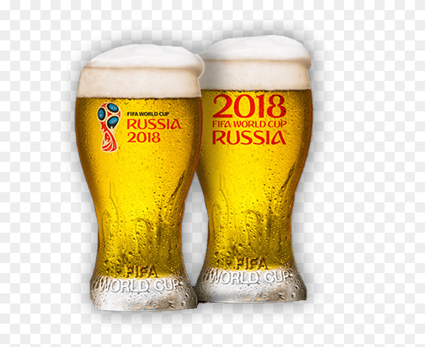 708x626 2018 Fifa World Cup Russia Official Beer World Cup 2018 Beer, Glass, Beer Glass, Alcohol HD PNG Download